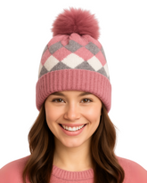 ZIBELL Winter Woolen Beanie Cap for Women P2